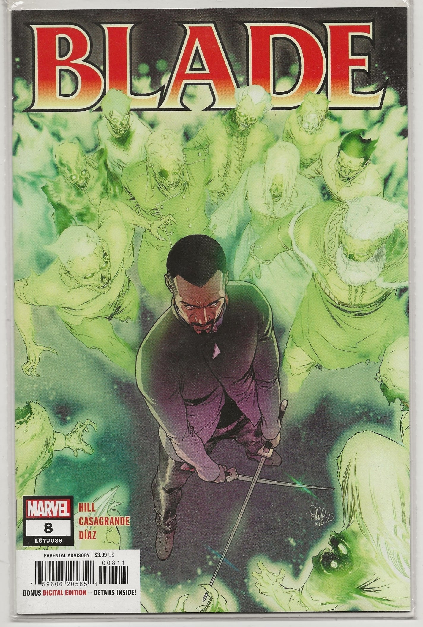 Blade #8 2024 Marvel: Elena Casagrande Cover