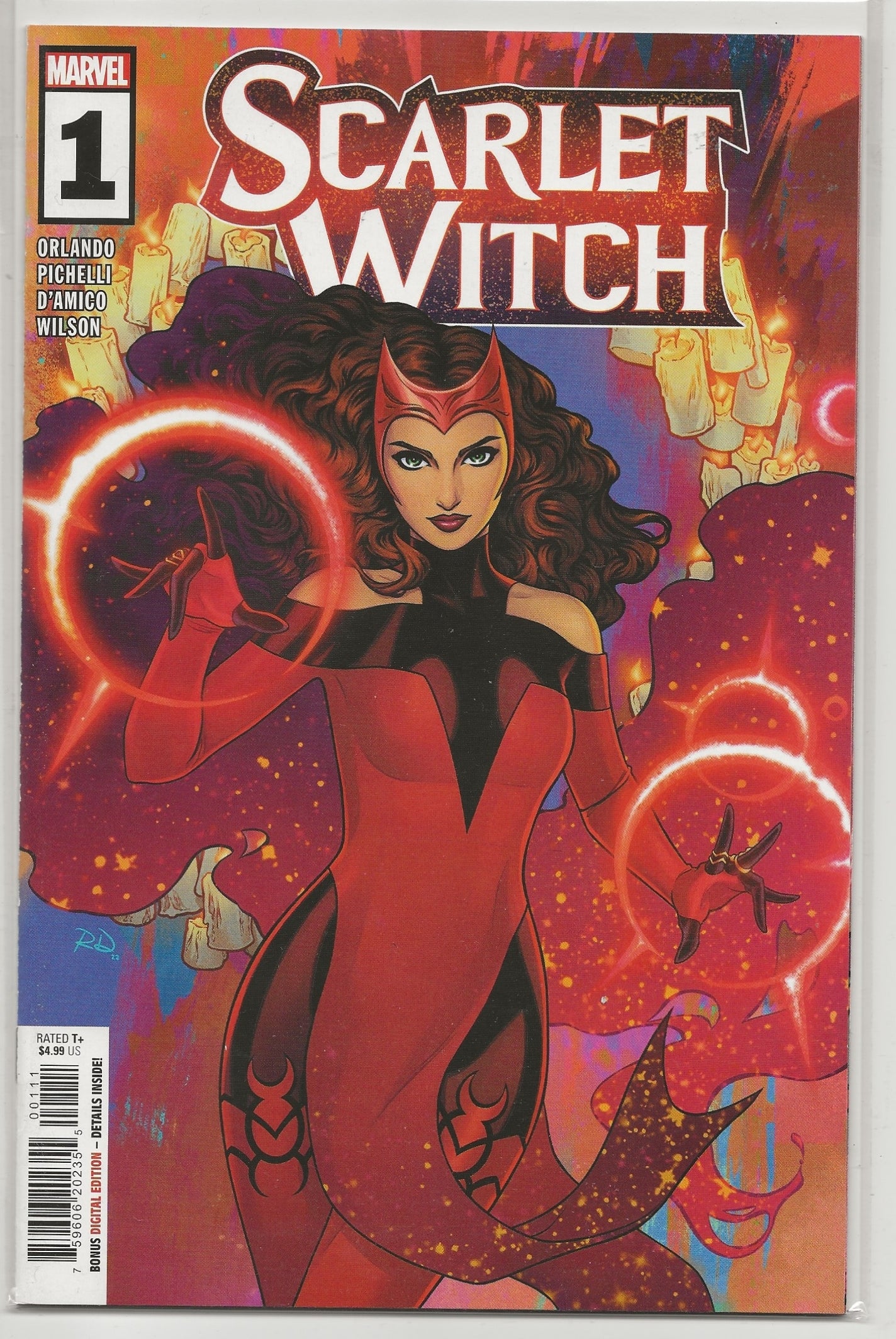 Scarlet Witch #1 2023 Marvel: Russell Dauterman Cover