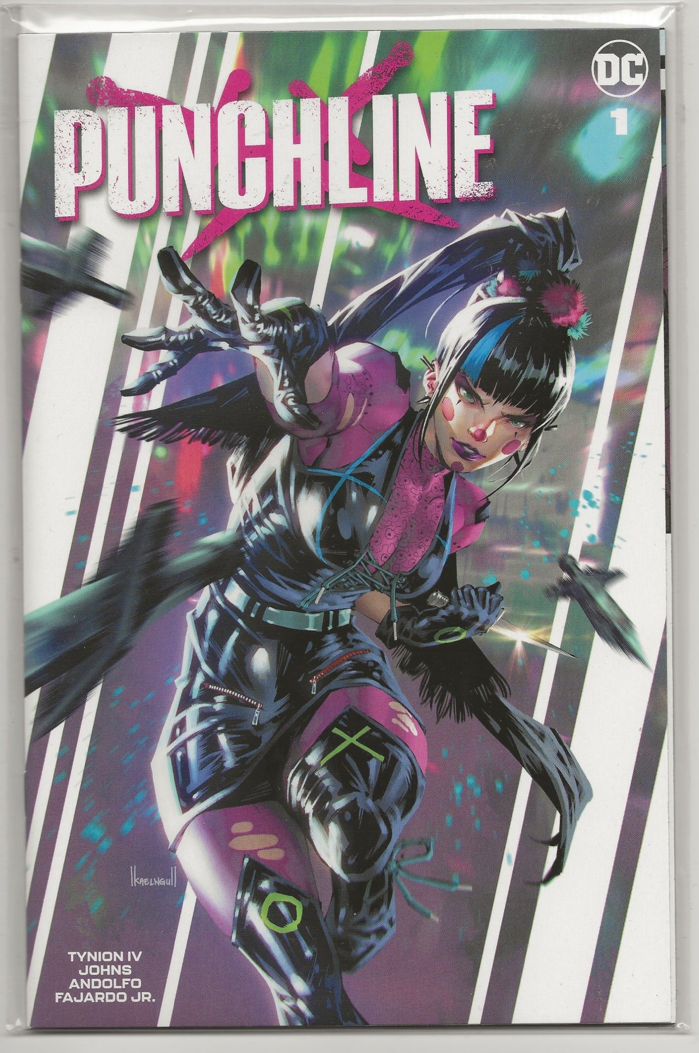 Punchline #1 2020 DC Kael Ngu Variant Cover; Punchline Origin