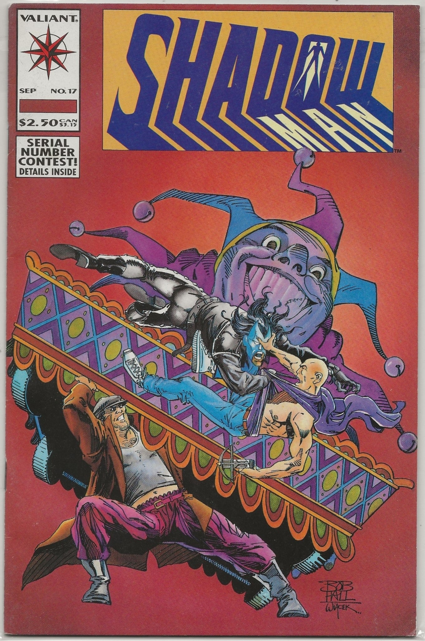 Shadowman #17 1993 Valiant: Mike Cavallaro Cover