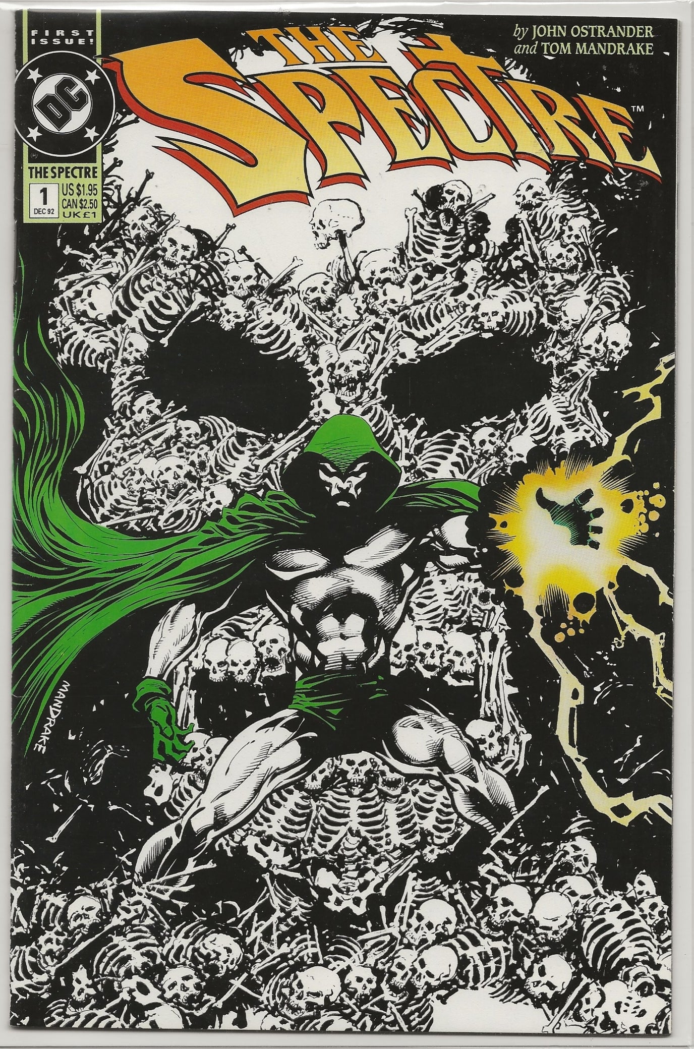 The Spectre #1 1992 DC Comics: Tom Mandrake Cover