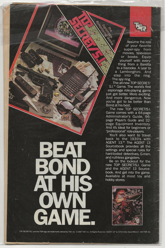 Amazing Spider-Man #295 1987 Marvel: Bill Sienkiewicz Newsstand Cover