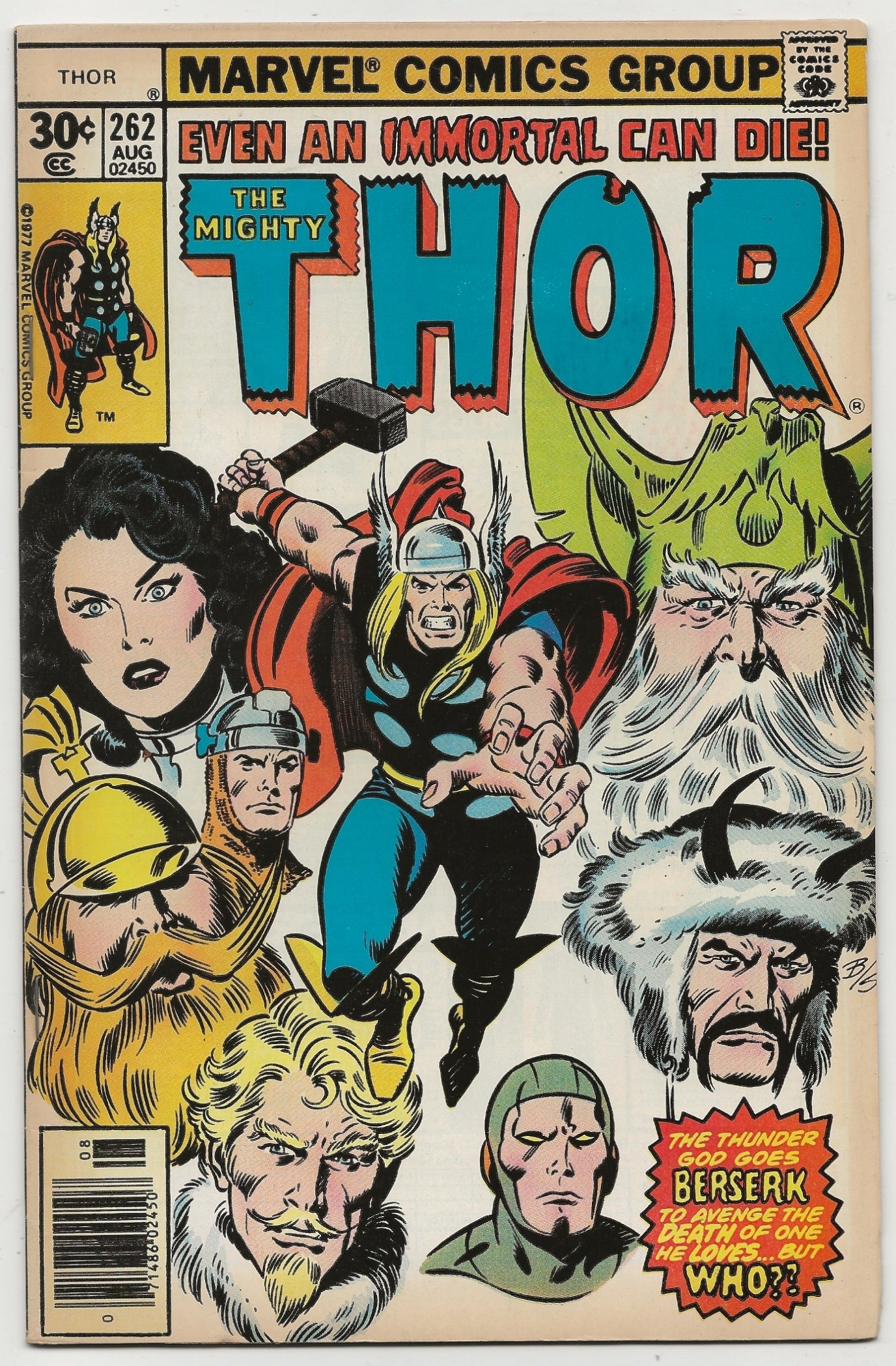 Thor #262 1997 Marvel: John Buscema Cover