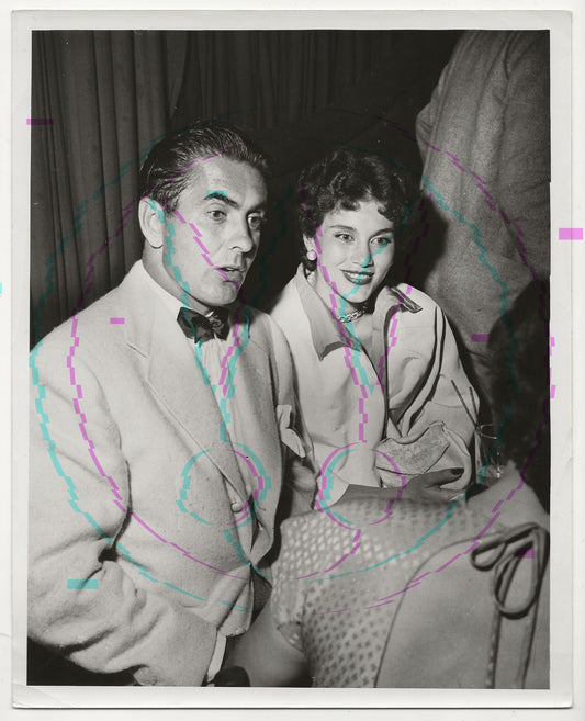 Tyrone Power & Linda Christian – Original 1953 Weissman GSP