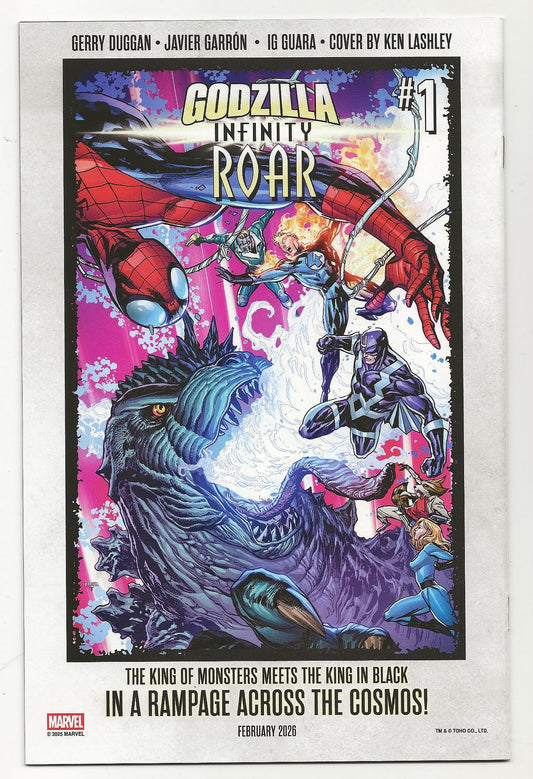 The End 2099 #1 Paulo Siqueira Variant Signed By Steve Orlando With COA Marvel 2025