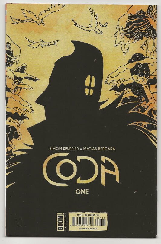 Coda #1 (2018) Premiere Issue Simon Spurrier Matias Bergara - BOOM! Studios