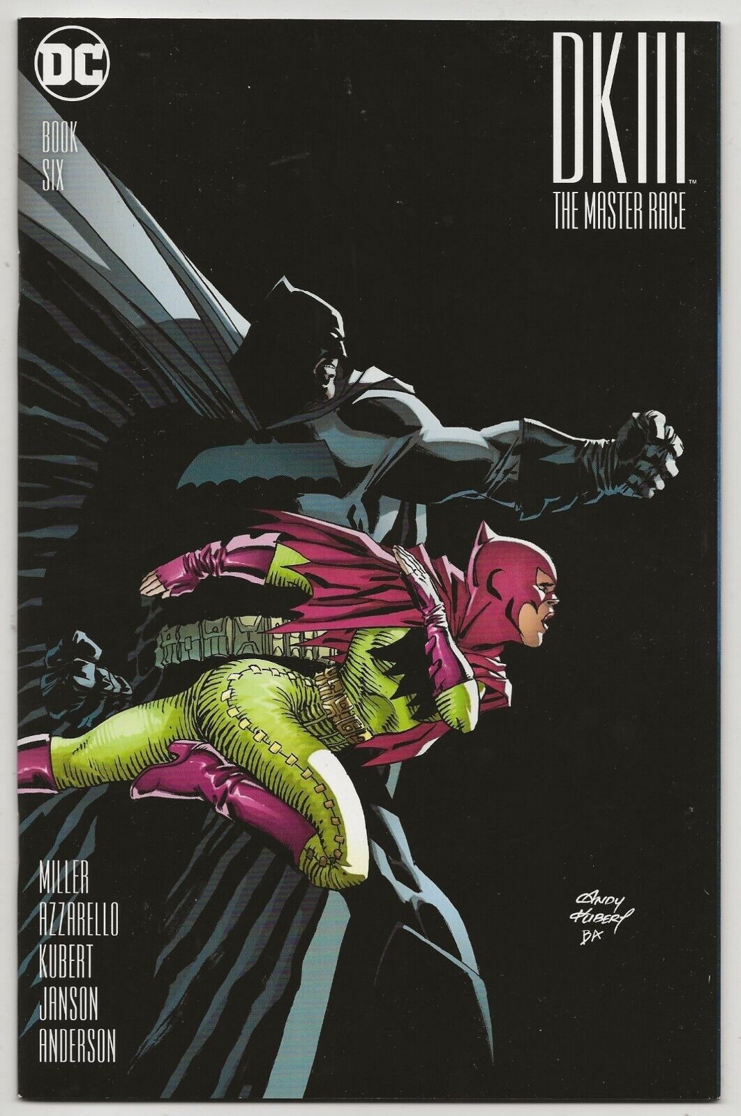 Dark Knight III The Master Race #6 Cover A Regular Andy Kubert Cover