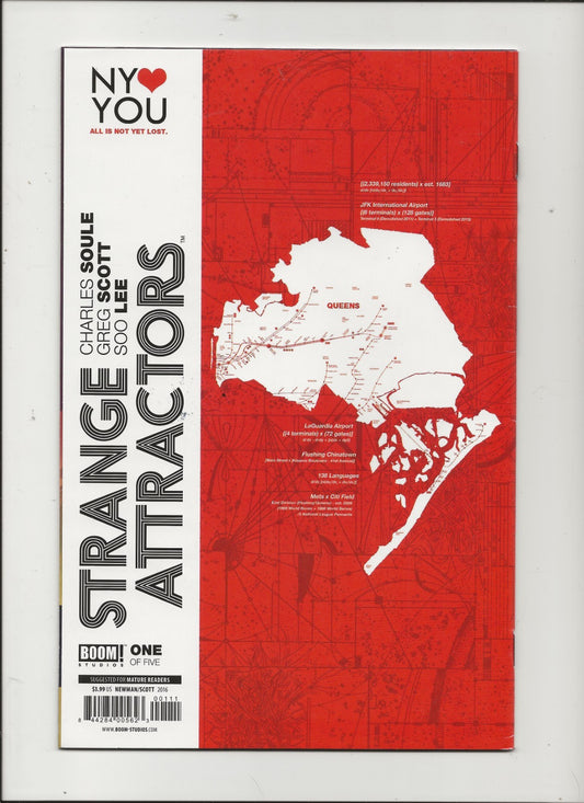 Strange Attractors #1 | SIGNED Charles Soule | 1st Print | NM | COA