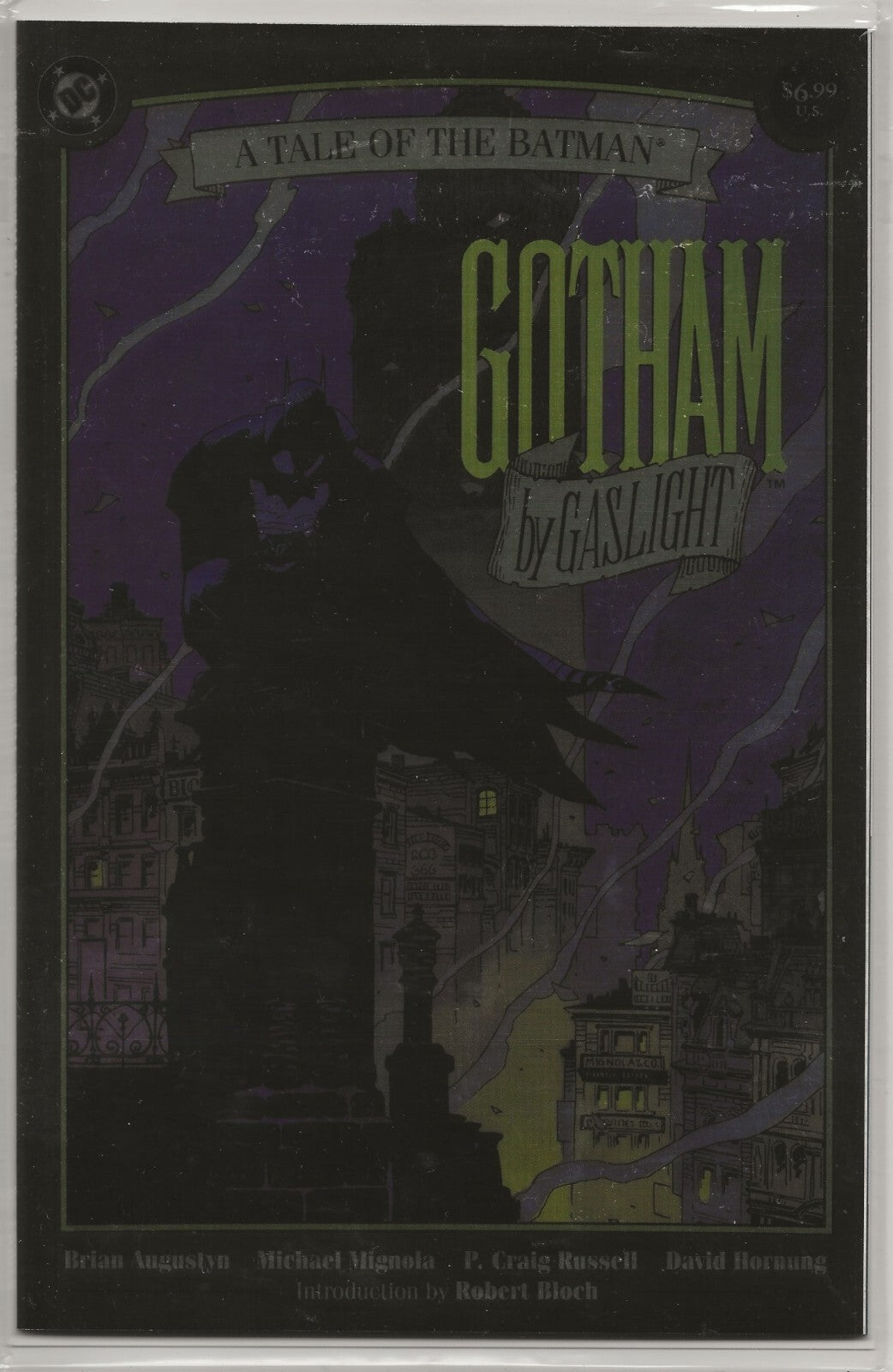Batman Gotham By Gaslight #1 2024: Mike Mignola Facsimile Edition Foil Cvr