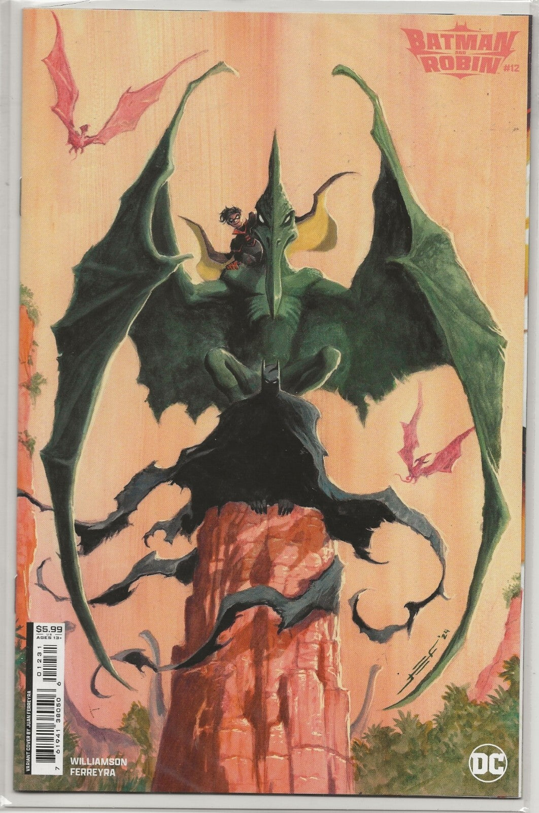 Batman And Robin #12 2024: Juan Ferreyra Variant Cover