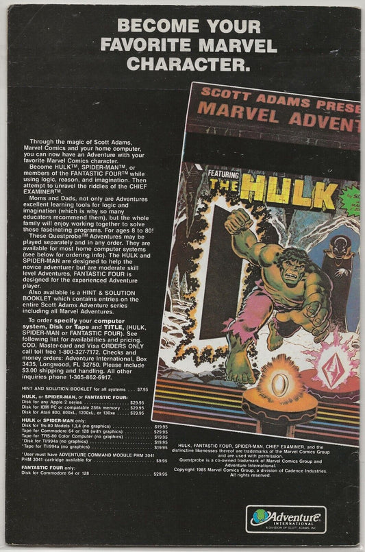 The Thing #35 1986 Marvel Comics: Sharon Ventura as Ms. Marvel 1st Appearance