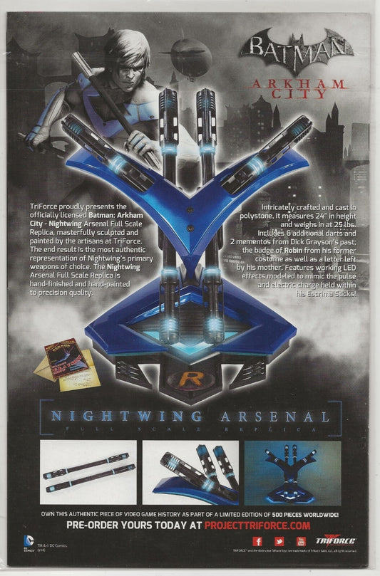 Batman Eternal #1 2014: Jason Fabok Cover; Signed by James Tynion IV