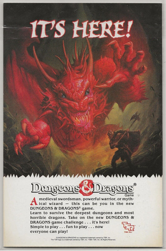 The New Mutants Annual #7 1991 Marvel Comics: Mike Mignola Cover