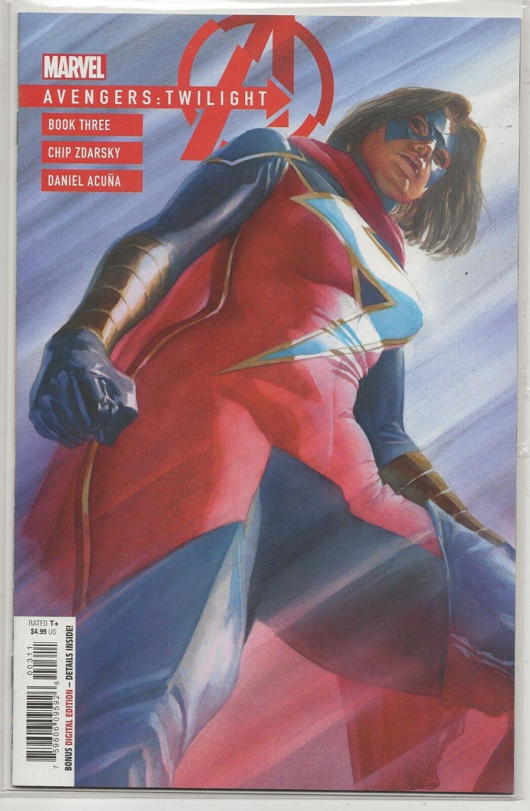 Avengers: Twilight #3 2024: Alex Ross 1st prt cvr; 1st app James Stark in Armor
