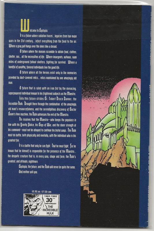 The Incredible Hulk Future Imperfect # 1 & 2, Complete Set, Maestro, Marvel 1992
