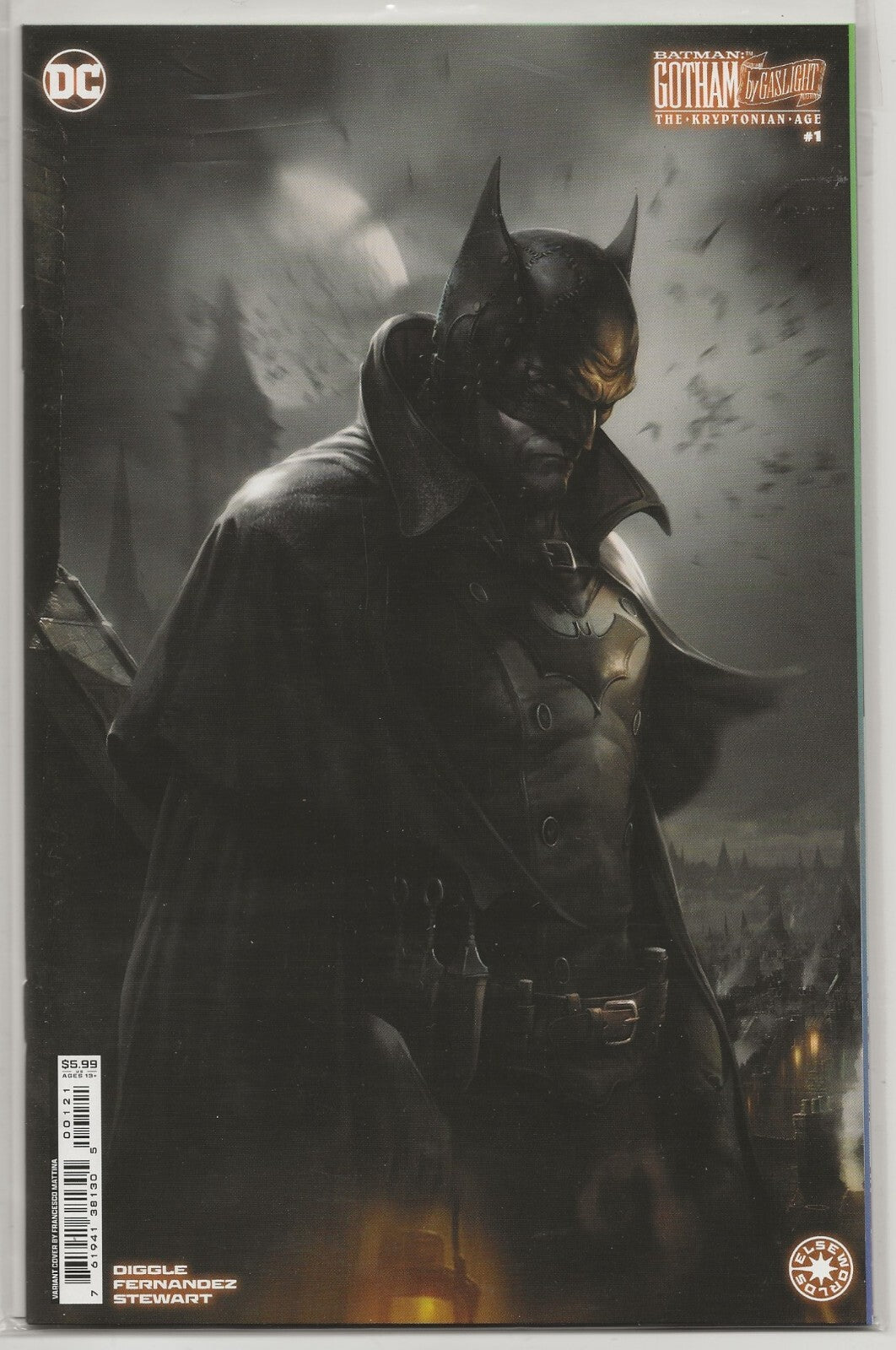 Batman: Gotham by Gaslight - The Kryptonian Age #1 Francesco Mattina cvr