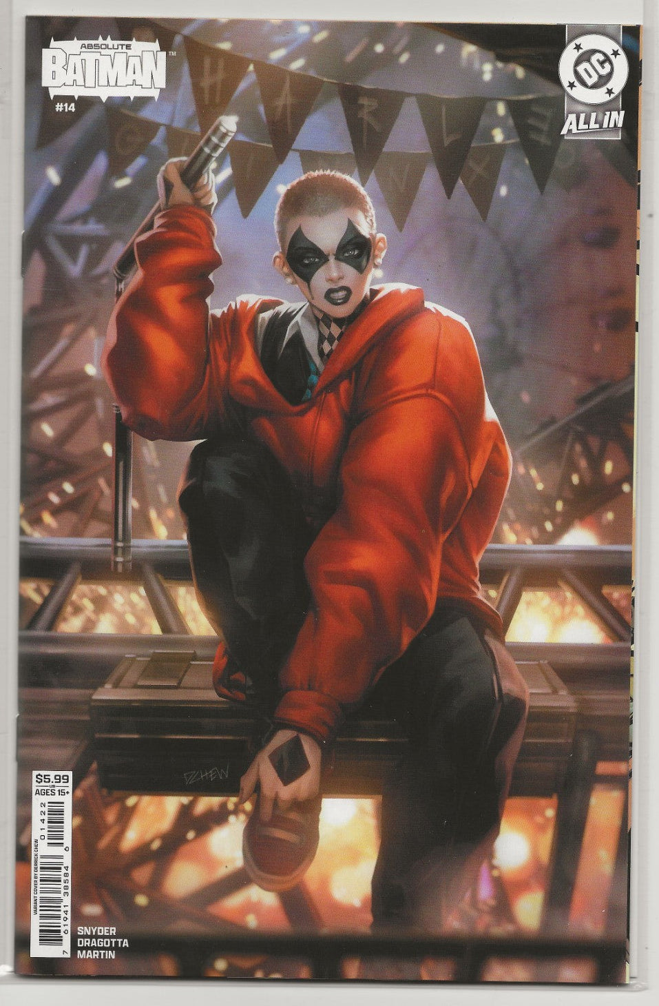 Absolute Batman #14 | Derrick Chew Variant F | 1st FULL Harley Quinn | NM | KEY