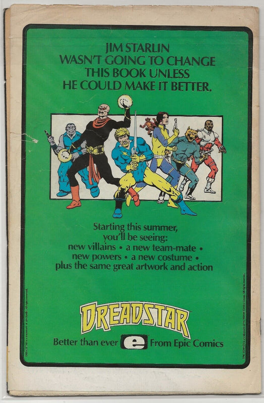 Secret Wars #6: 1st cameo app of 2nd Spider-Woman, Death of the Wasp