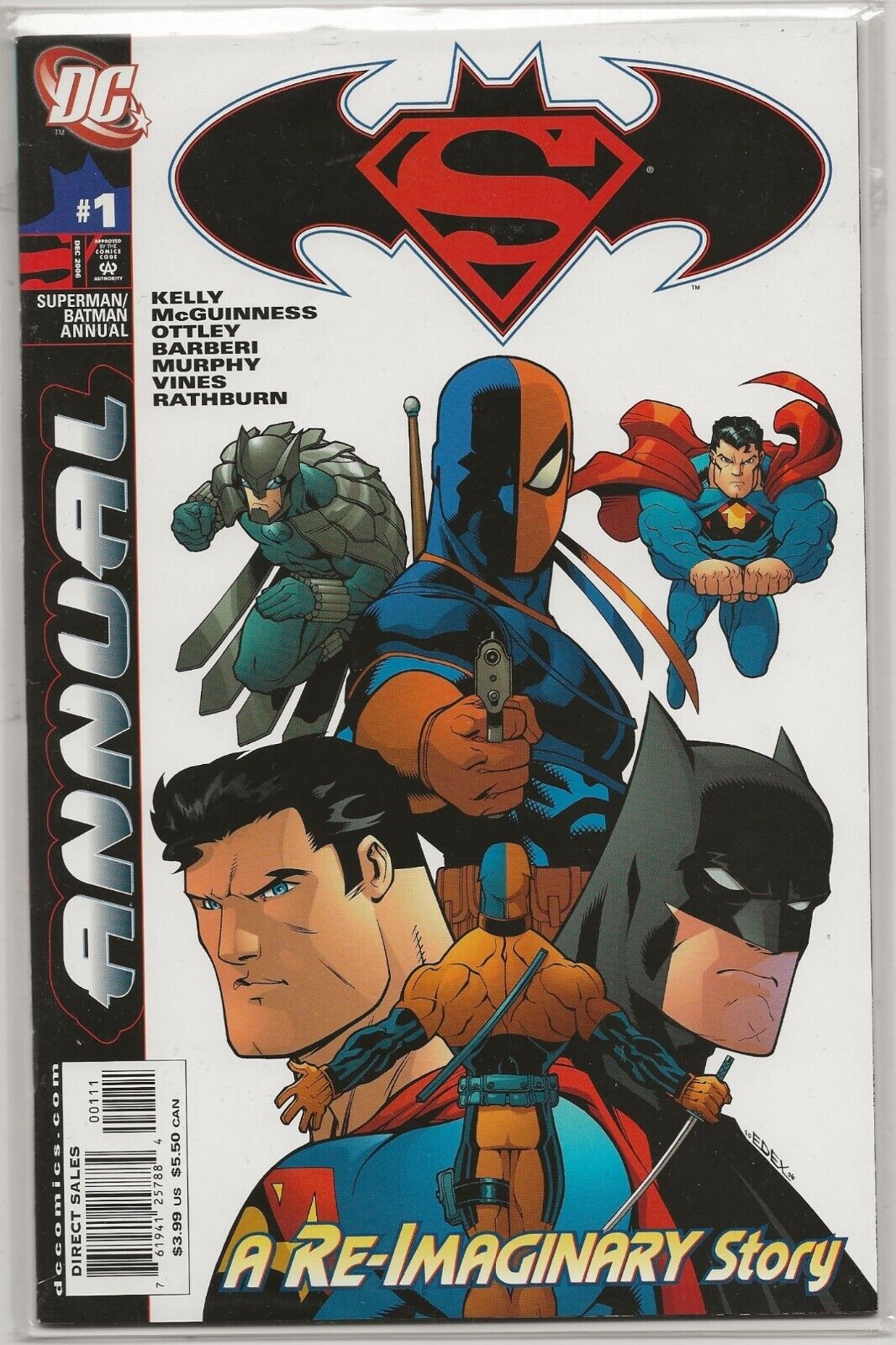 Superman/Batman Annual #1 2006 DC Comics: Deadpool arrives in the DC Universe