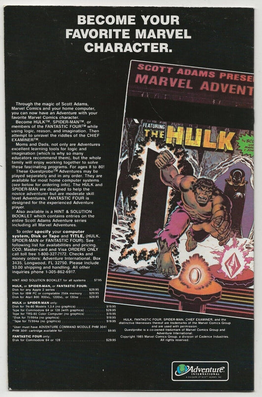 The Uncanny X-Men #203 1986 Marvel: Al Williamson Direct Edition Cover