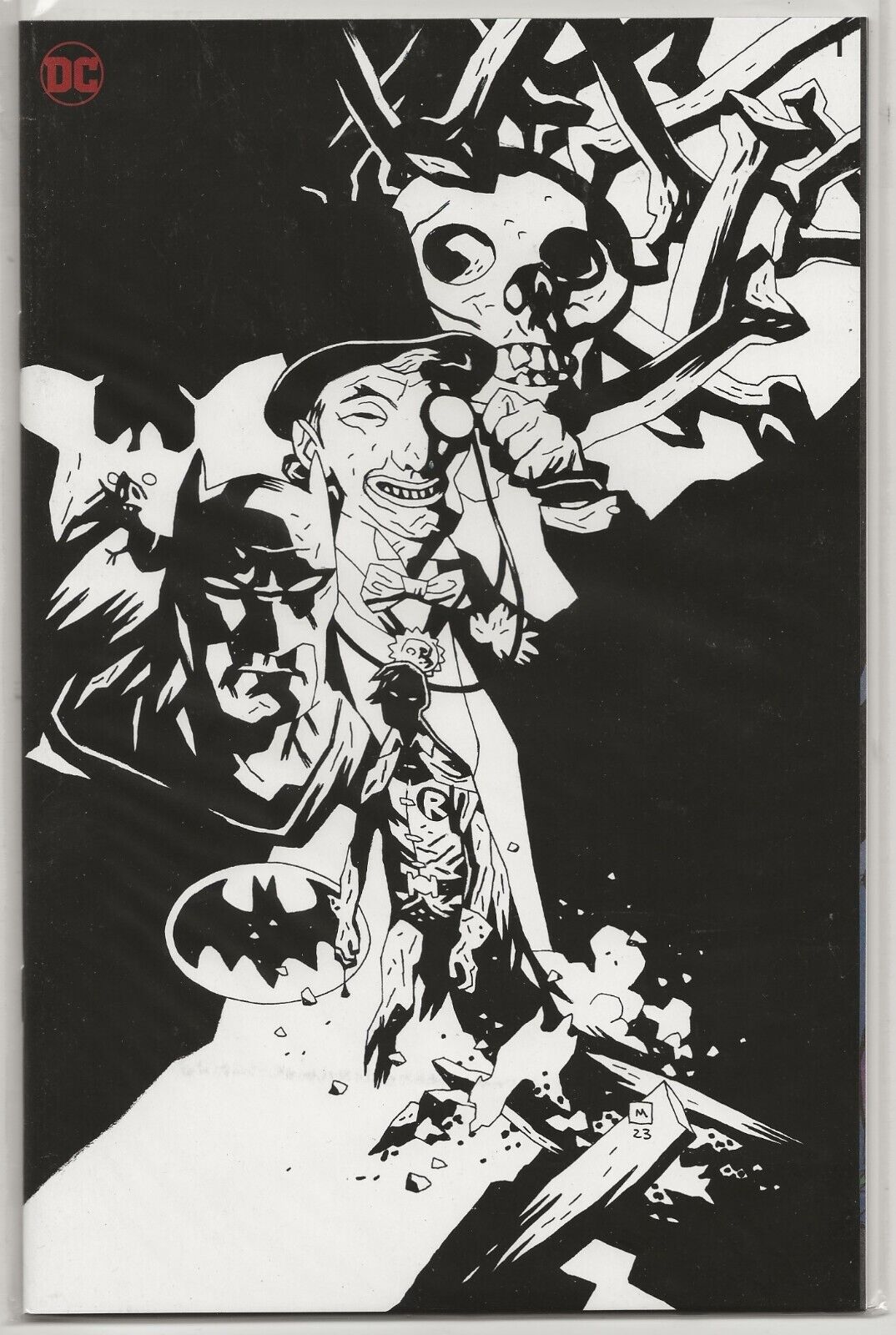 From The DC Vault: Death In The Family- Robin Lives #1: Mike Mignola Cover