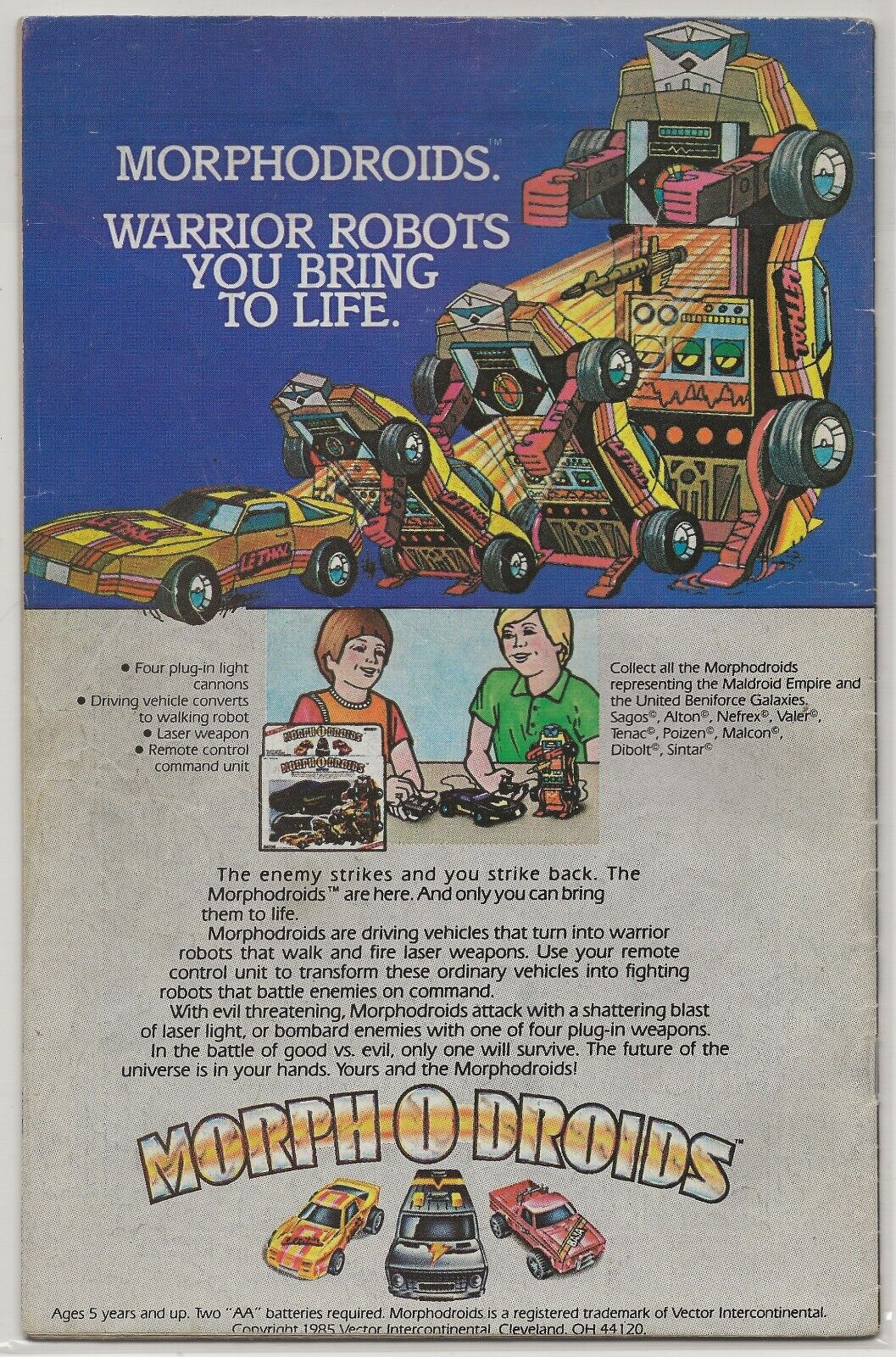 Marvel Super Heroes Secret Wars II #6 (1985) Mephisto, Beyonder