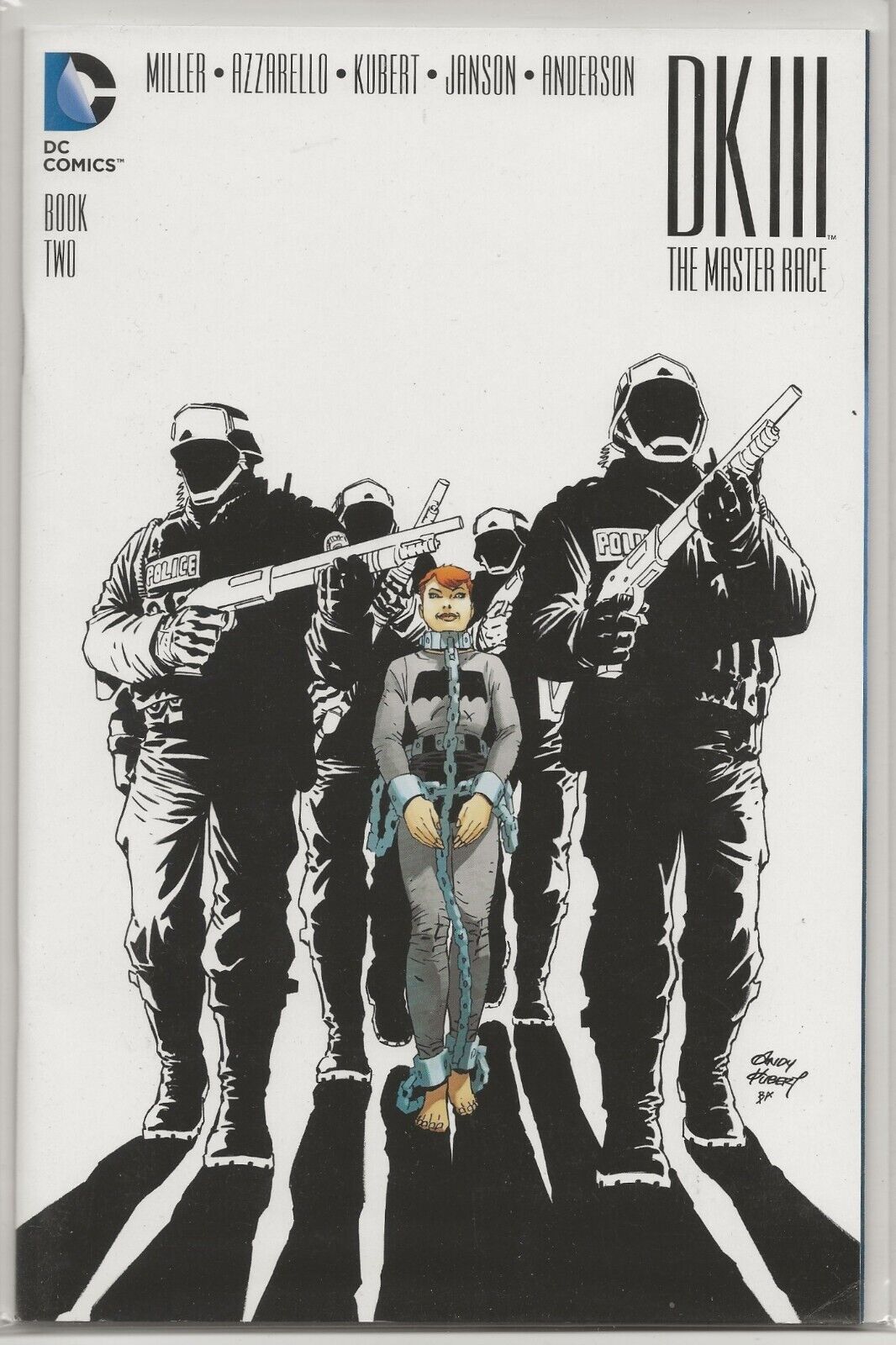 Dark Knight III The Master Race #2 Cover A 1st Ptg Regular Andy Kubert Cover