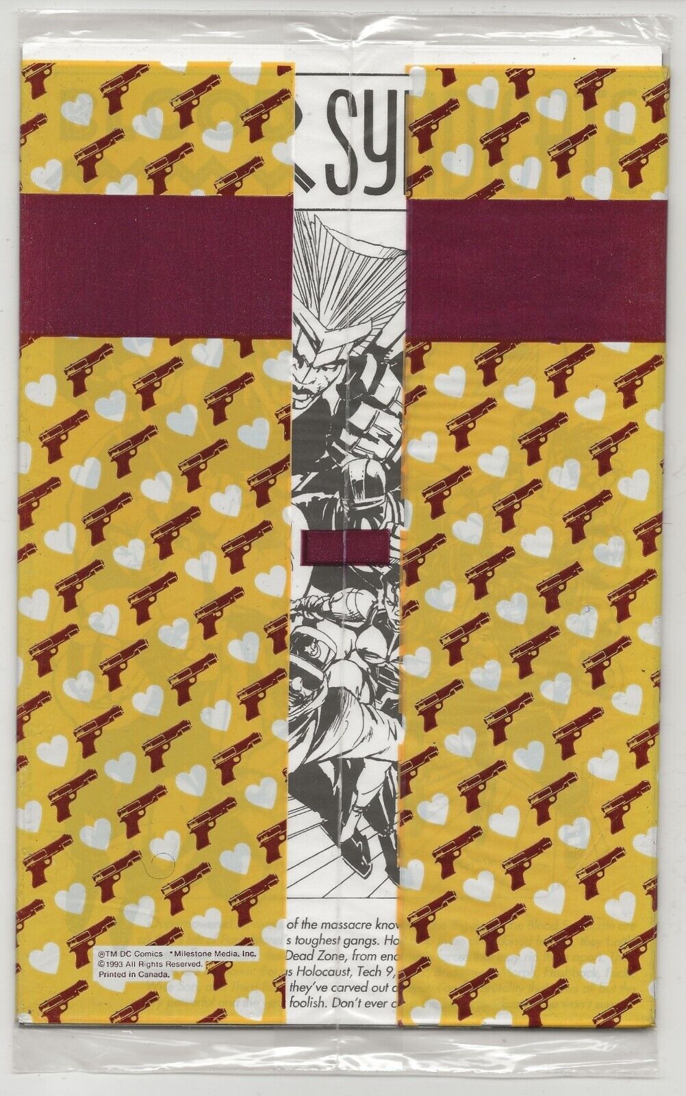 Blood Syndicate #1 1993 Milestone/ DC Comics: Sealed Polybagged Collector's Ed