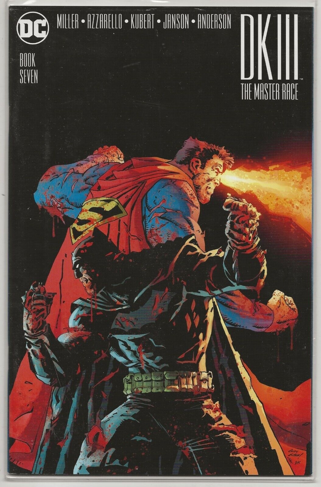 Dark Knight III The Master Race #7 Cover A Regular Andy Kubert Cover