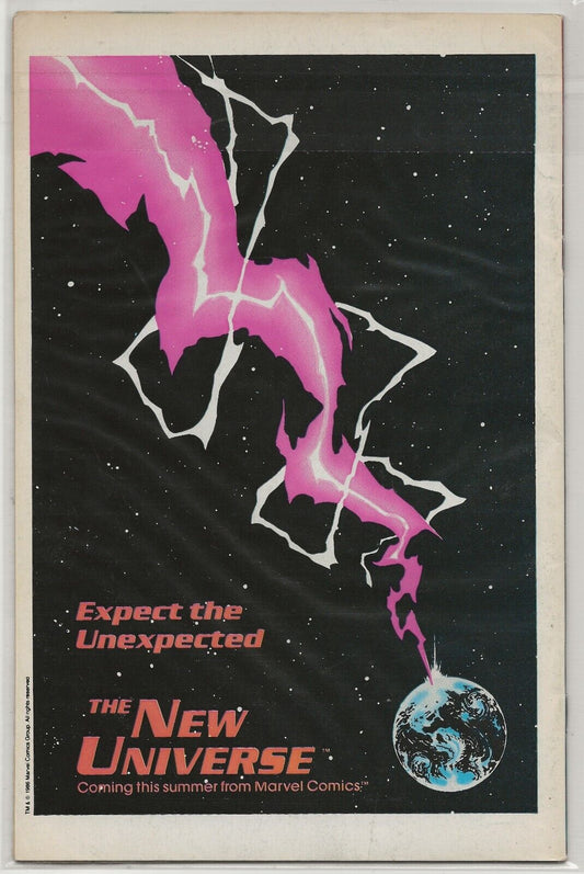 X-Factor #8 1986 Marvel Comics: Marc Silvestri Newsstand Cover