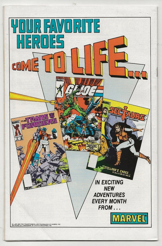 The Vision and the Scarlet Witch #6 1986 Marvel: Richard Howell Cover