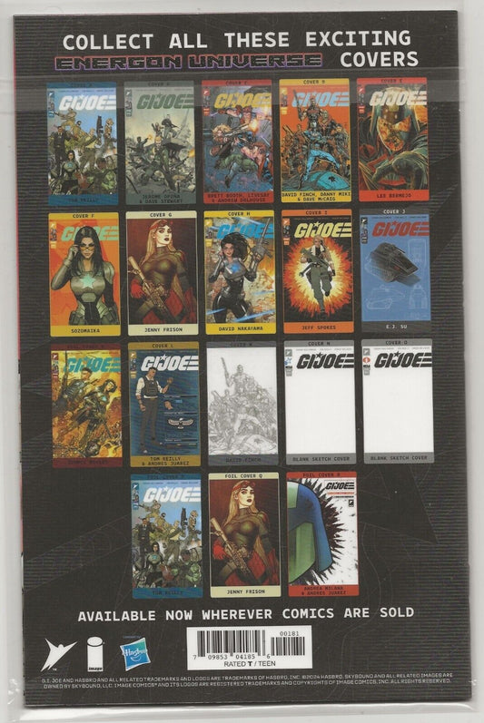 G.I. Joe #1 2024 Image: Jenny Frison Foil Cover