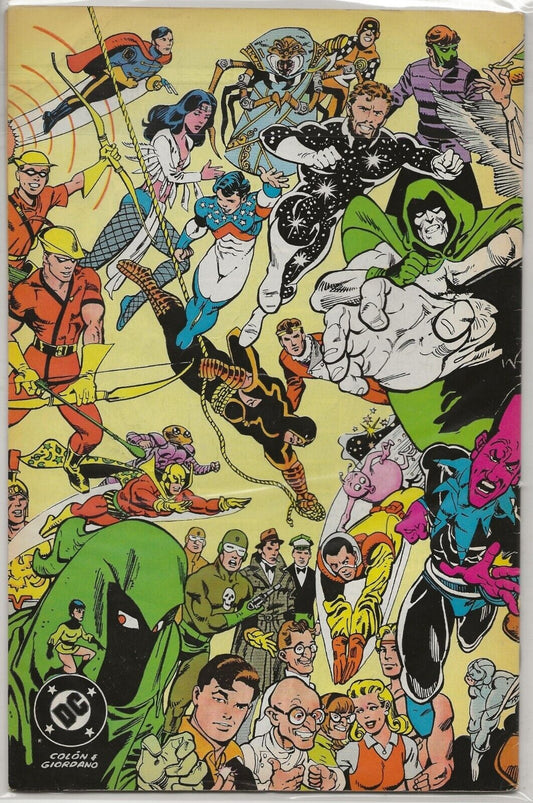 Who's Who: The Definitive Directory of the DC Universe #21 1986 Newsstand Cover