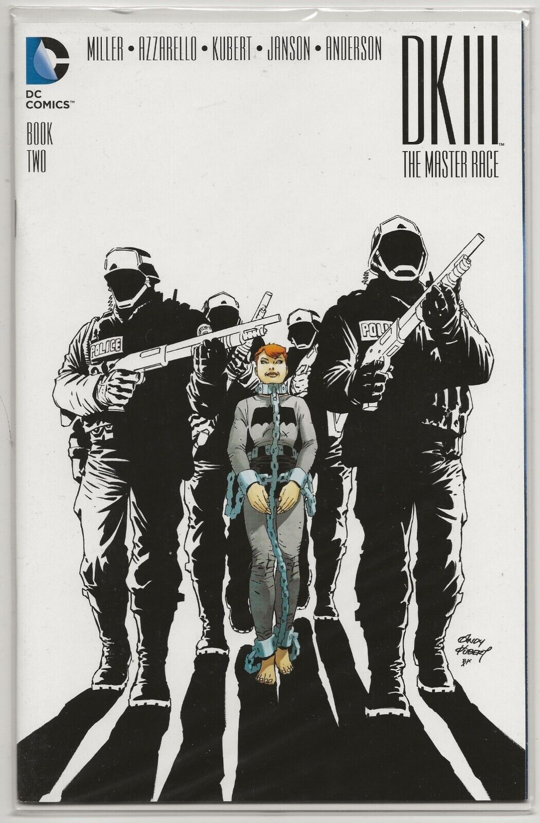 Dark Knight III The Master Race #2 Cover A 1st Ptg Regular Andy Kubert Cover