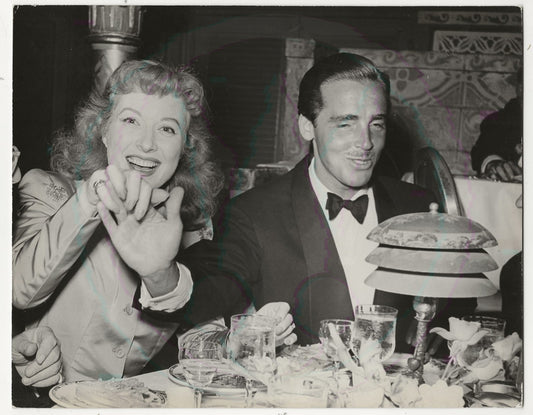 Greer Garson & Richard Ney by Art Weissman; Vintage 8x10 GSP