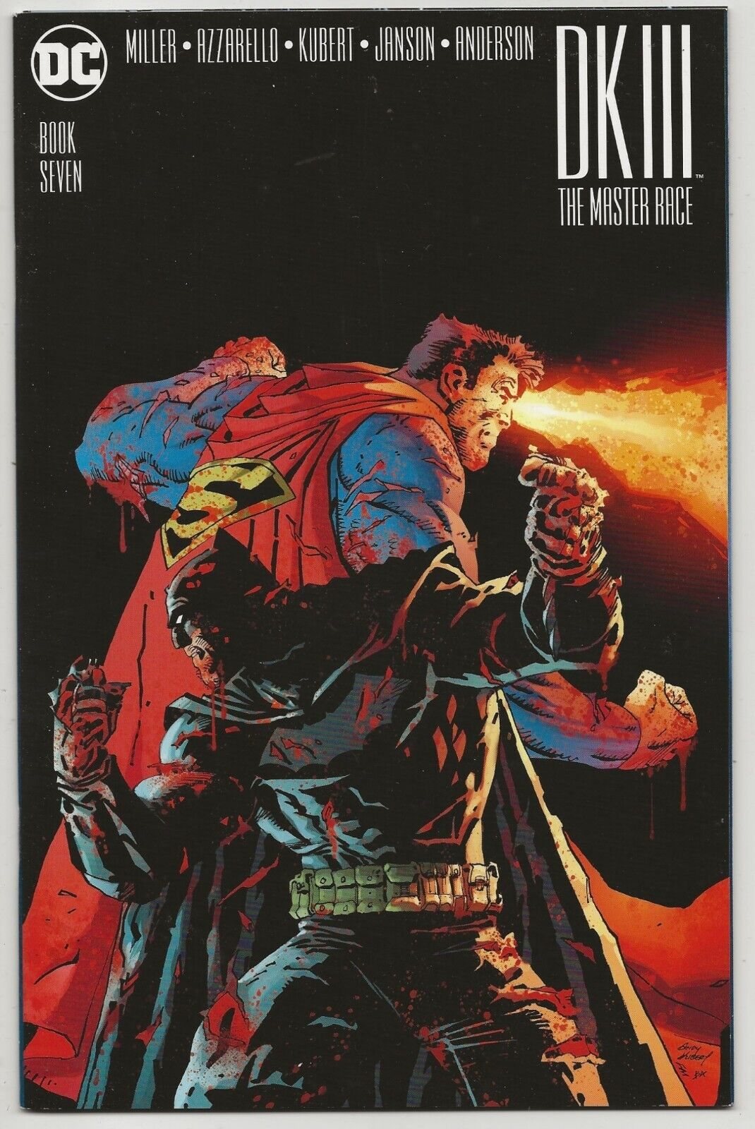Dark Knight III The Master Race #7 Cover A Regular Andy Kubert Cover
