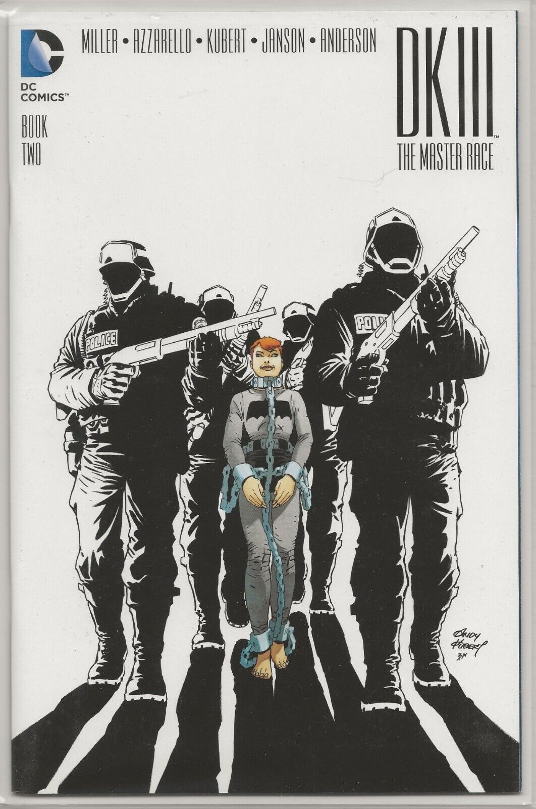 Dark Knight III The Master Race #2 Cover A 1st Ptg Regular Andy Kubert Cover