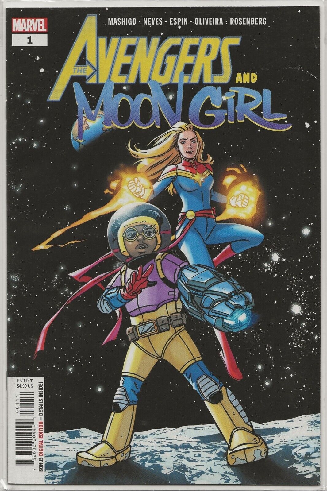 Avengers and Moon Girl #1 2022 Marvel: Edgar Delgado & Alitha Martinez Cover