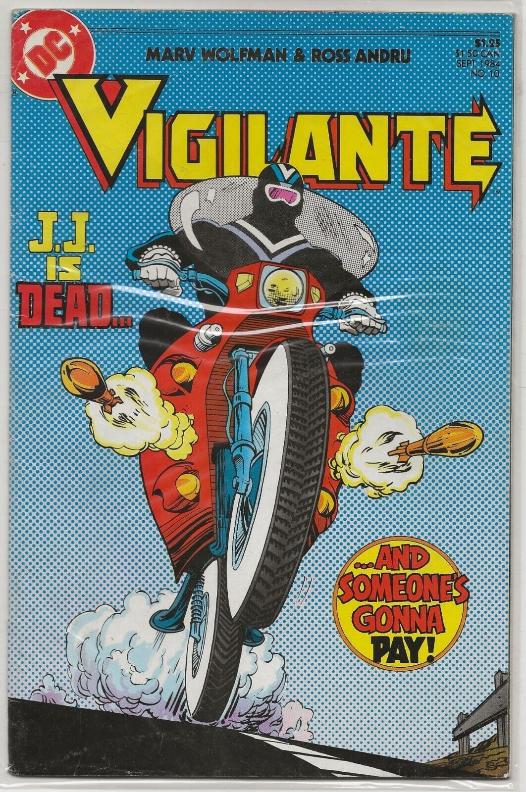 Vigilante #10 1984 DC Comics: Ross Andru Cover