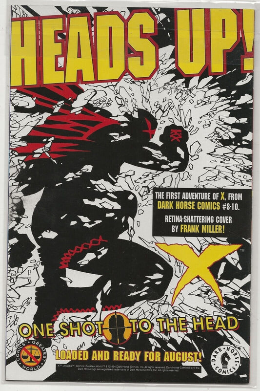 Catalyst: Agents of Change #6 1994 Dark Horse: Jason Pearson Cover