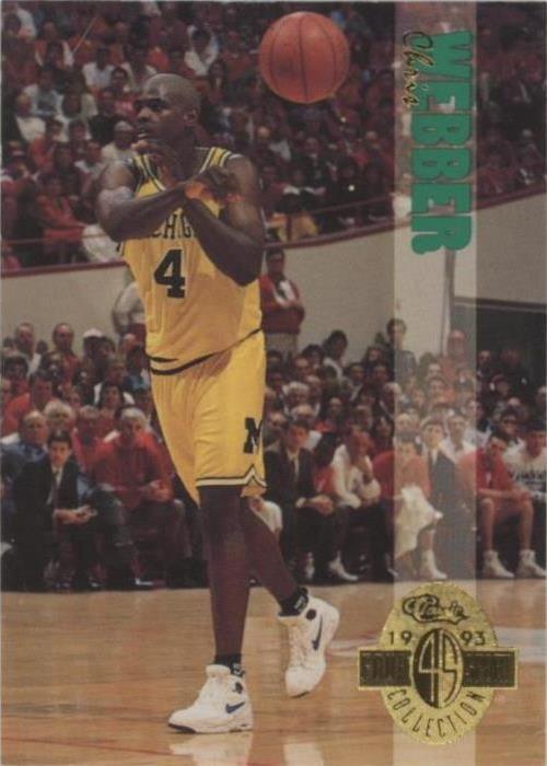 1993 Classic Four Sport Collection - Chris Webber #1 (RC)
