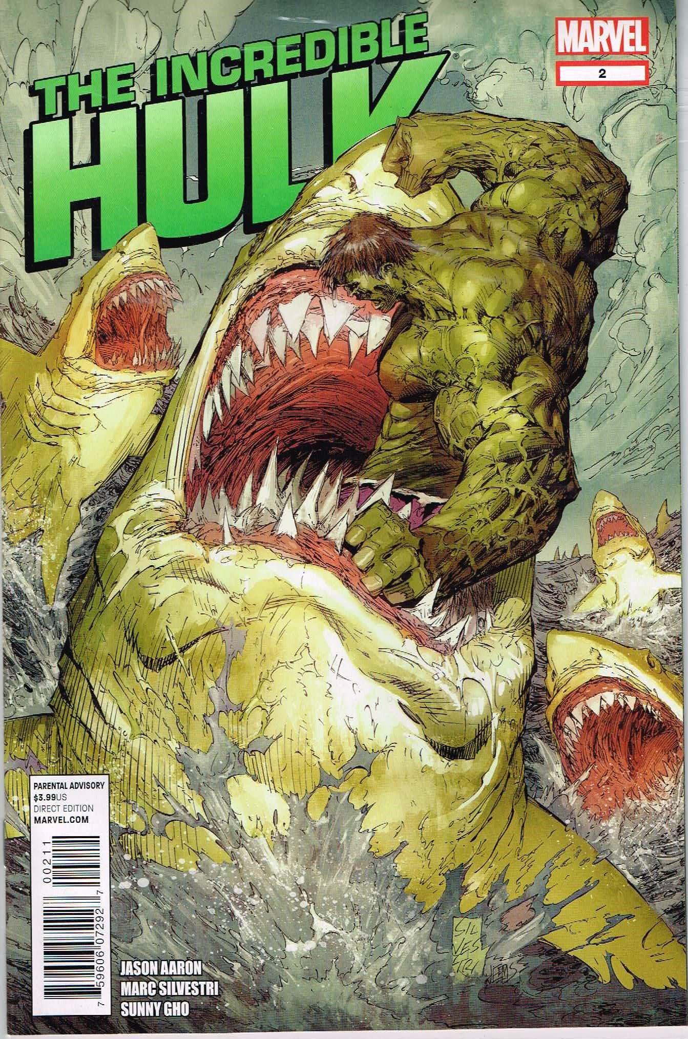 Incredible Hulk, Vol 3, No. 2, Marvel Comics, January 2012
