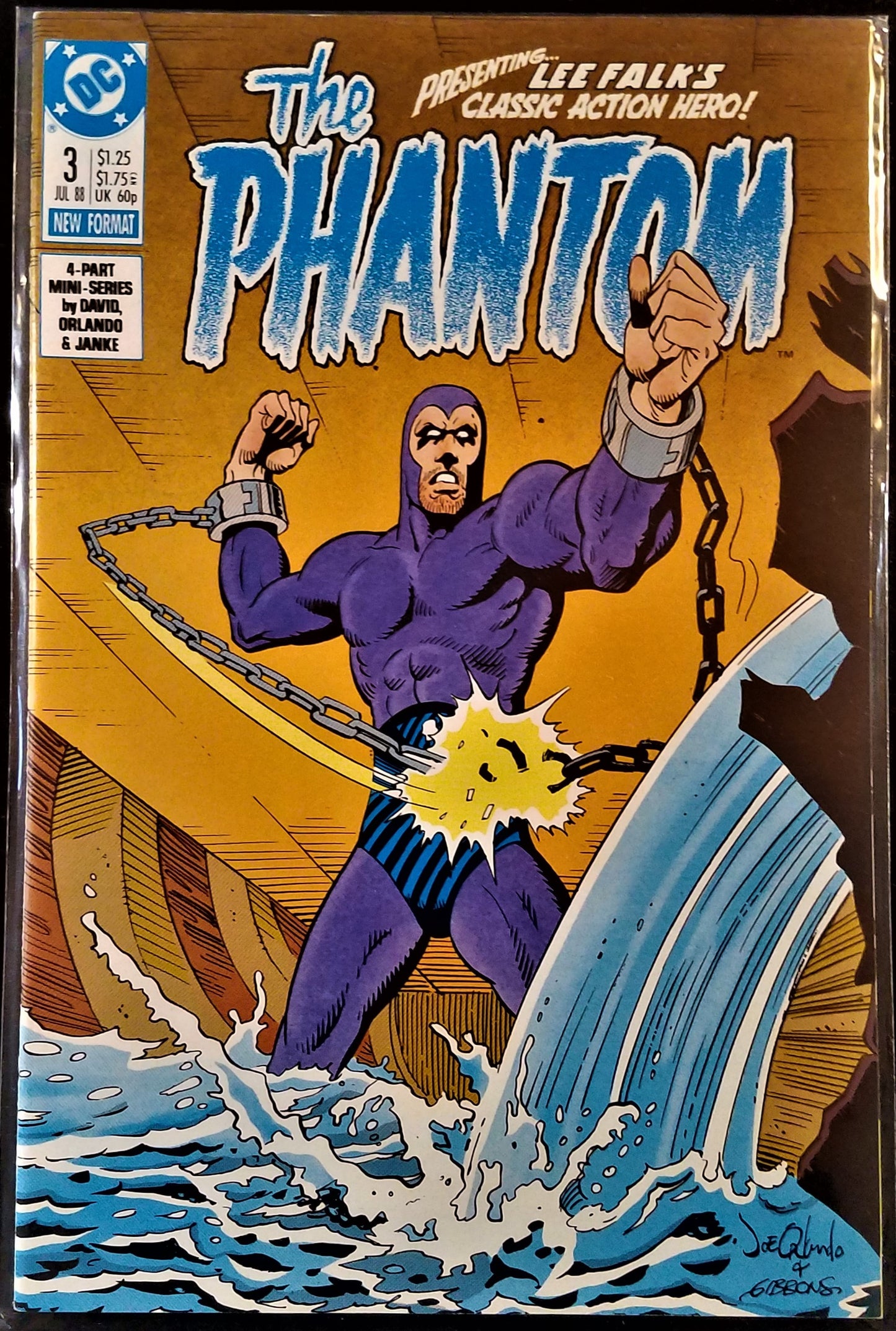The Phantom, Vol. 1, No. 3, DC Comics, July 1988