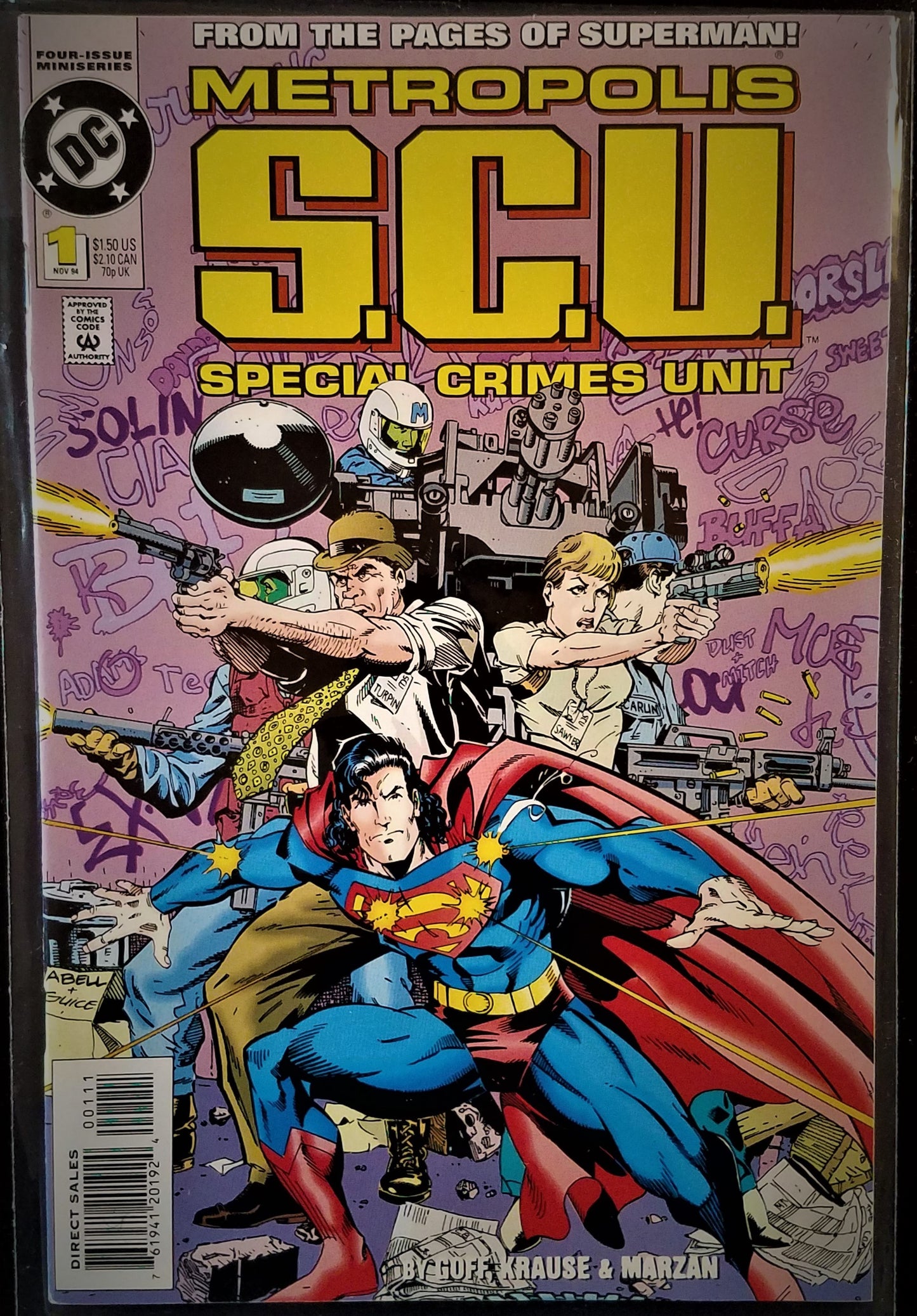 Metropolis Vol. 1, No. 1, DC Comics, November 1994