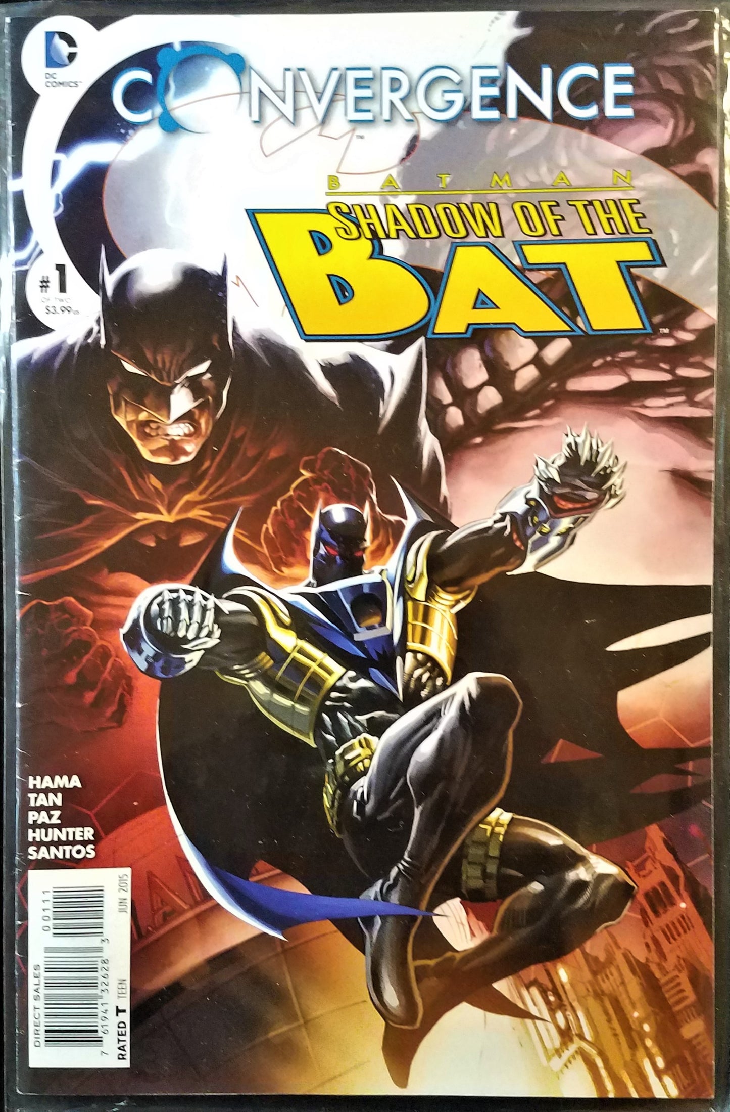 Convergence: Batman: Shadow of the Bat, Vol. 1, No. 1, DC Comics, June 2015