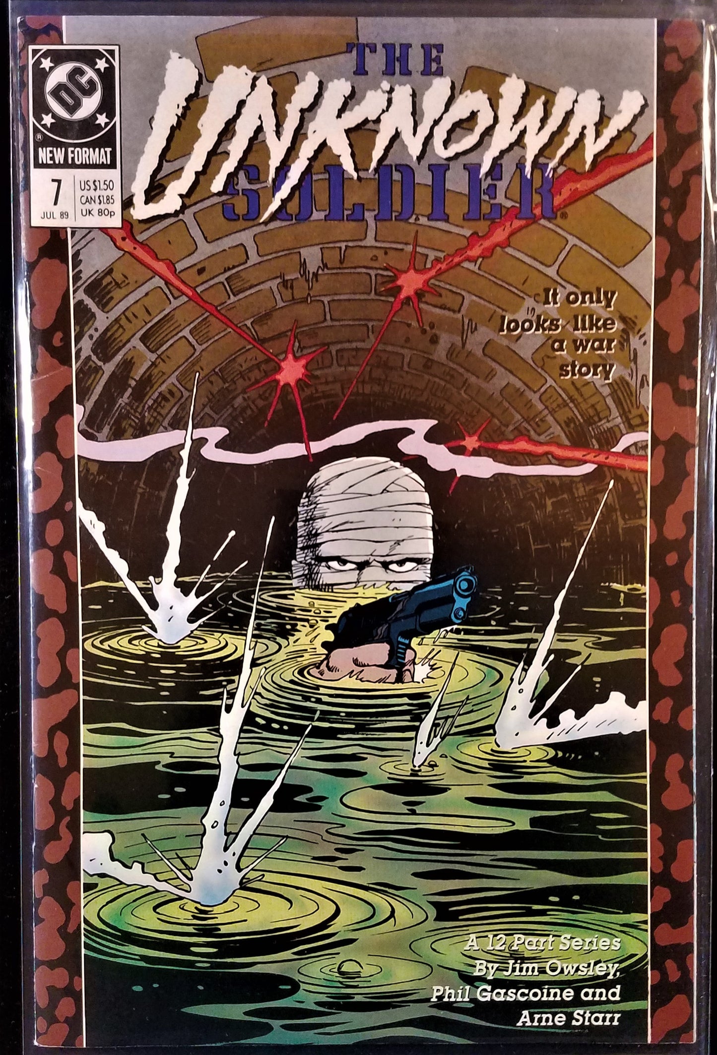 The Unknown Soldier, Vol. 2, No. 7, DC Comics, July 1989
