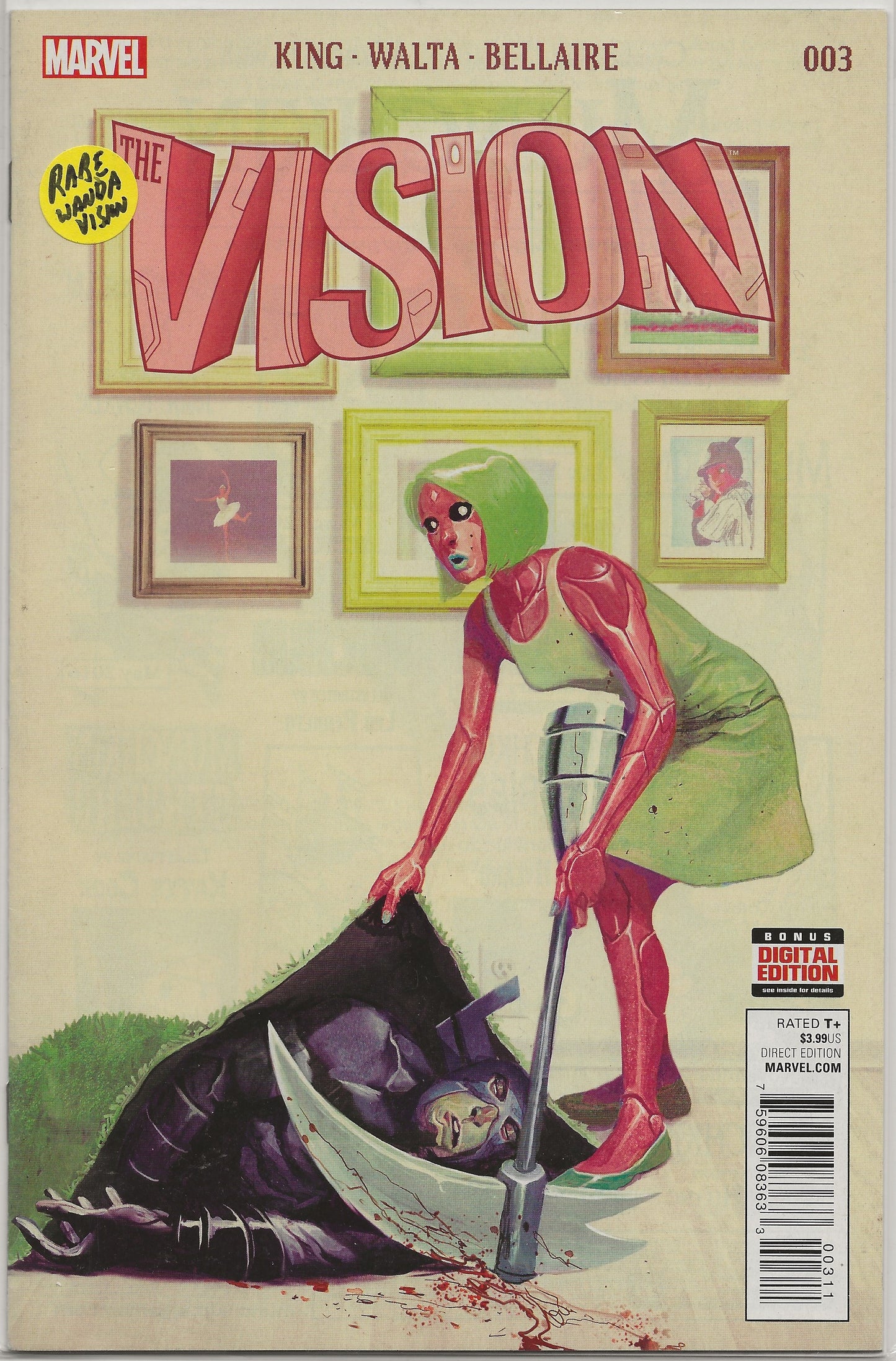 Vision, Vol 1, No. 3, Marvel Comics, March 2016