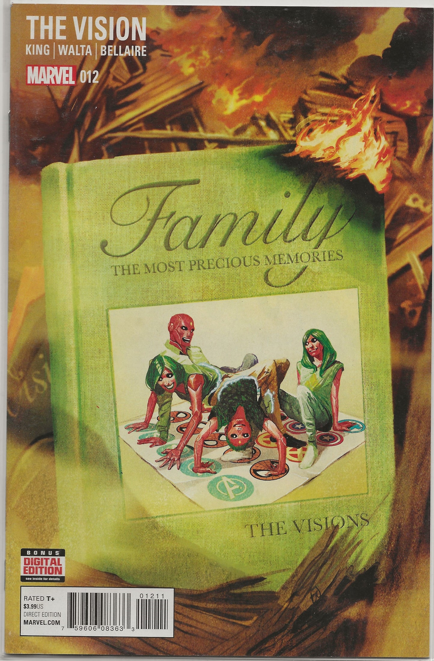 Vision, Vol 2, No. 12, Marvel Comics, December 2016