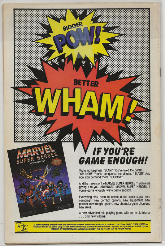 Power Pack, Vol 1, No. 29, Marvel Comics, April 1987