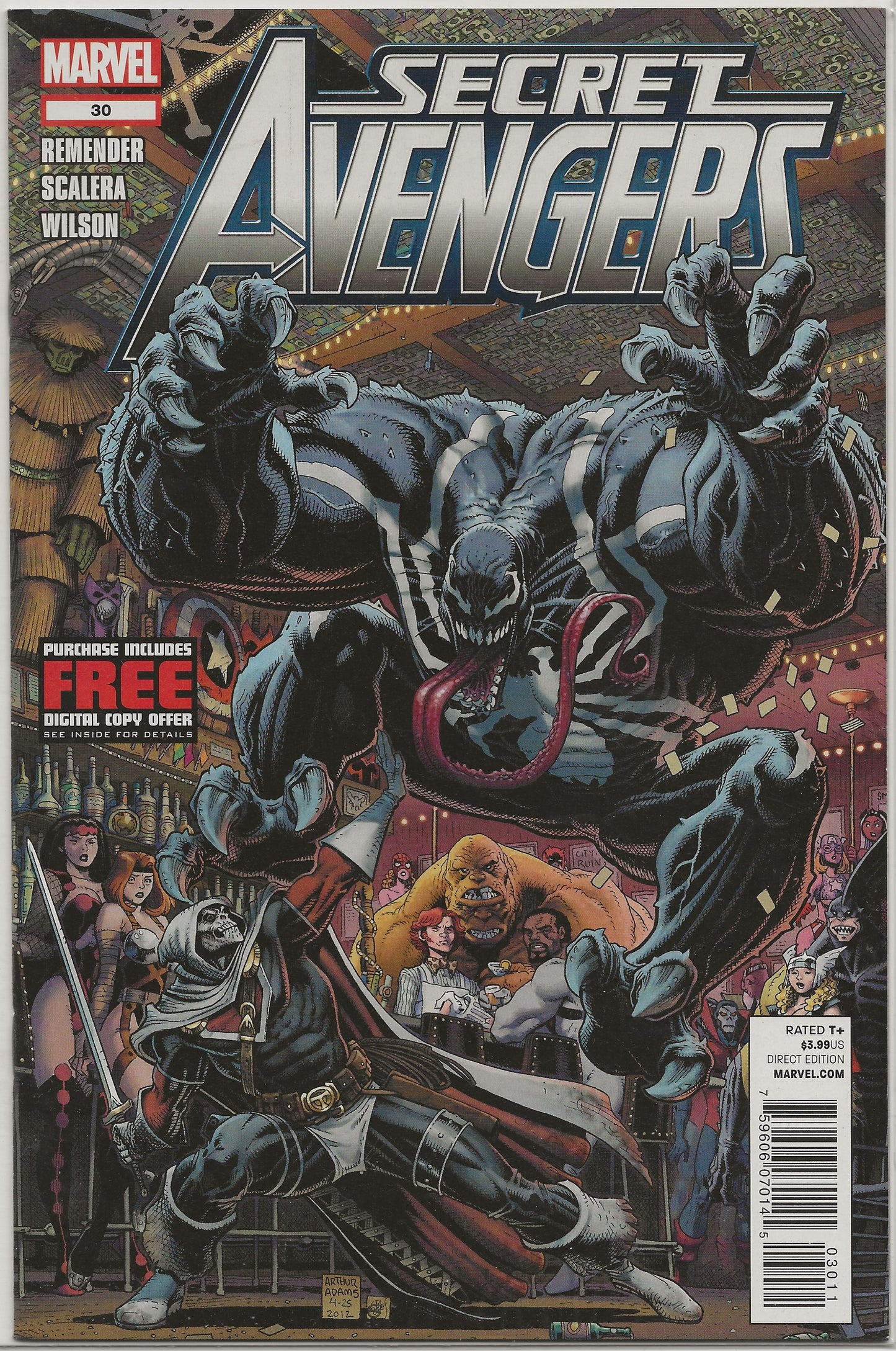 Secret Avengers, Vol. 1 No. 30, Marvel Comics, October 2020